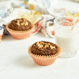 Pumpkin Gingerbread Muffins