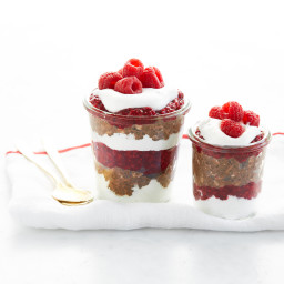 Chocolate Raspberry Dreams Breakfast Parfait
