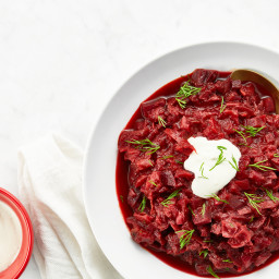 Hunky Heartbeet Cabbage Soup