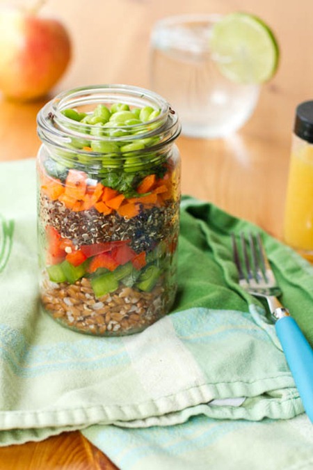 A Meal in a Mason Jar | VitaminBridget.com A Meal in a Mason Jar | VitaminBridget.com #fitness #sunshine #beach #cali #california #exercise #inspiration #happy #cowgirl
