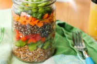 Whole Foods Inspired Layered Salad with Orange Ginger Dressing IMG_7490