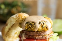 Thai Sweet Potato Veggie Burgers with Spicy Peanut Sauce thaiveggieburger-2351