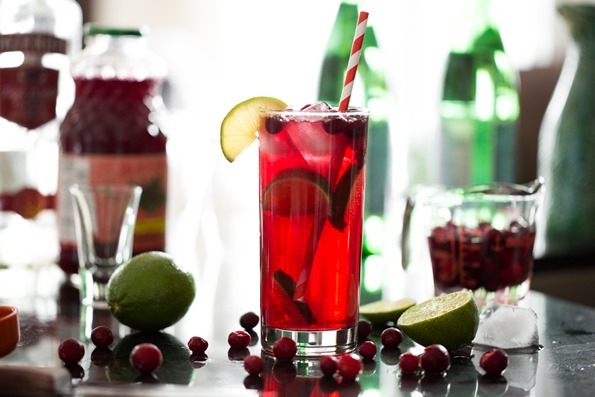 cranberrylimevodkasodacocktail 3723 My Go To Holiday Cocktail – Quick, easy, festive, and low in sugar!