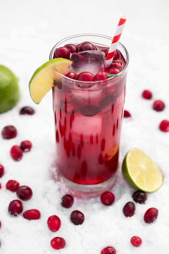 cranberrylimevodkasodacocktail 3813 My Go To Holiday Cocktail – Quick, easy, festive, and low in sugar!