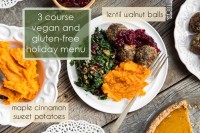 3-Course Vegan and Gluten-Free Holiday Menu – Step-by-step!