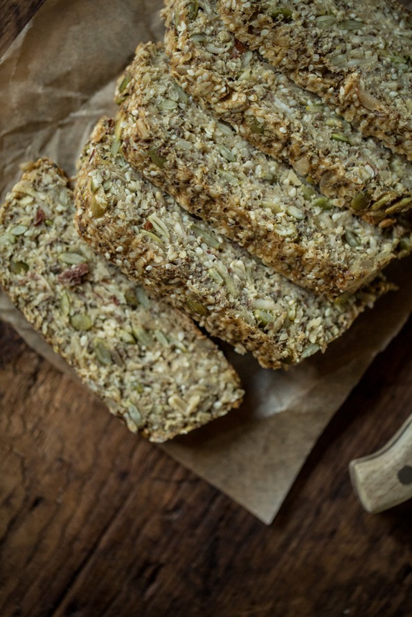 superseedbreadglutenfree 2572   Heather’s Toasted Super Seed Power Bread from Yum Universe (Vegan, GF)