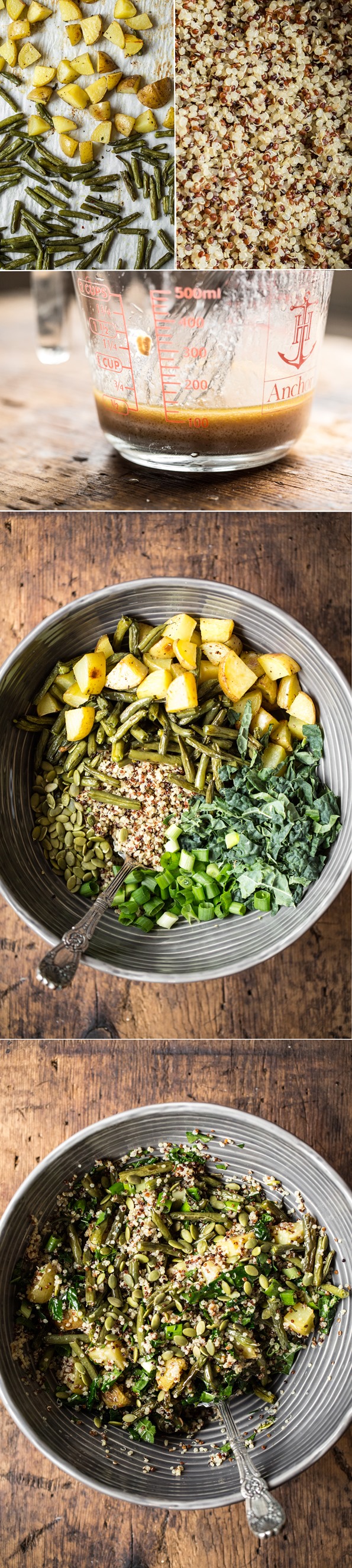quinoasaladvegan   Warm + Roasted Winter Salad Bowl