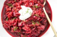 Hunky Heartbeet Cabbage Soup